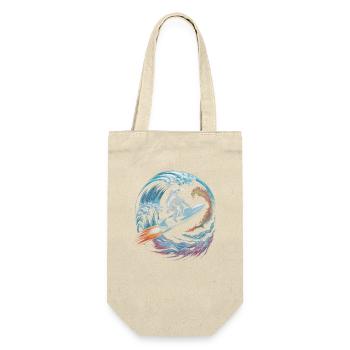 Space surfers in the star storm - Gift Bag for Bottles - nature - Front