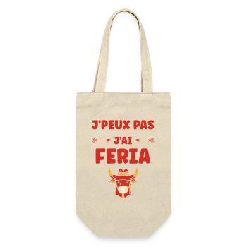 Cow in Colorful Mexican Festive Feria - Gift Bag for Bottles - nature - Front