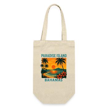 Paradise Island Bahamas Caribbean Sunset - Gift Bag for Bottles - nature - Front