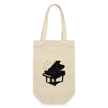 Professeur de piano Professeur de musique Professeur drôle - Sac à bouteille - nature - Devant