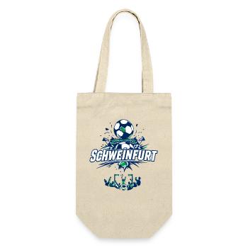 Schweinfurt Football Fan - Gift Bag for Bottles - nature - Front