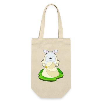 mariage avec voile de mariée lapin - Sac à bouteille - nature - Devant