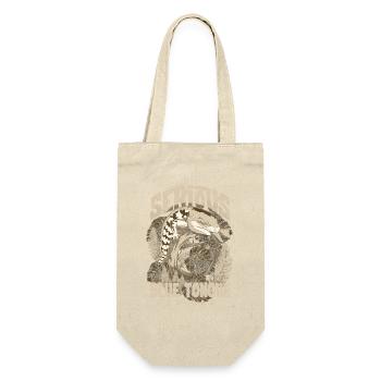 Serious About Blue Tongue Skinks Reptile Keeper - Gift Bag for Bottles - nature - Front