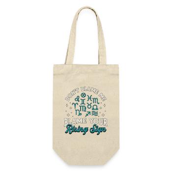 Astrologer Don't Blame Me Blame Your Tarot Reader - Gift Bag for Bottles - nature - Front
