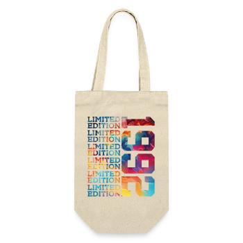 LIMITED EDITION 1992 34 JAHRE 34. GEBURTSTAG - Geschenkbeutel für Flaschen - Natur - Vorne