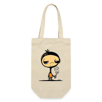 Mysterious Boy  - Gift Bag for Bottles - nature - Front