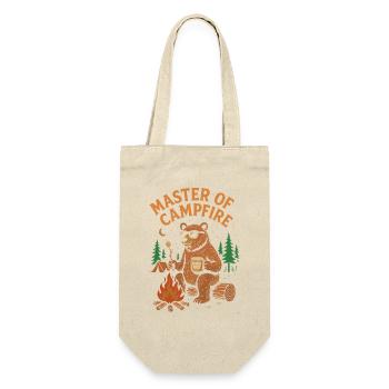 Master of the Campfire - Gift Bag for Bottles - nature - Front