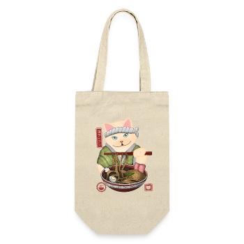 Adorable bol de nouilles Cat Connoisseur - Sac à bouteille - nature - Devant