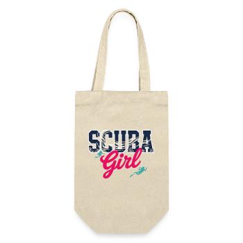 Conception de plongée sous-marine pour fille - Sac à bouteille - nature - Devant