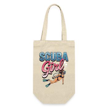 Conception de plongée sous-marine pour fille - Sac à bouteille - nature - Devant
