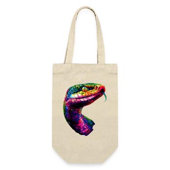 serpent, python, cobra, serpent à sonnettes, serpents - Sac à bouteille - nature - Devant