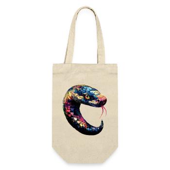serpent, python, cobra, serpent à sonnettes, serpents - Sac à bouteille - nature - Devant