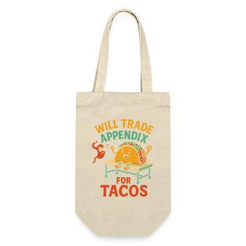 Swap attachments for tacos - Gift Bag for Bottles - nature - Front