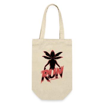 Ausreißer Spinne Graffiti Design - Geschenkbeutel für Flaschen - Natur - Vorne