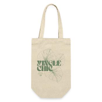 Feuille tropicale Monstera Design - Sac à bouteille - nature - Devant