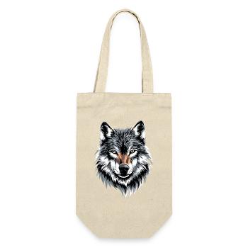Wolf Love Wolves Wolf Pack Wolfhound Wild Wolf - Gift Bag for Bottles - nature - Front