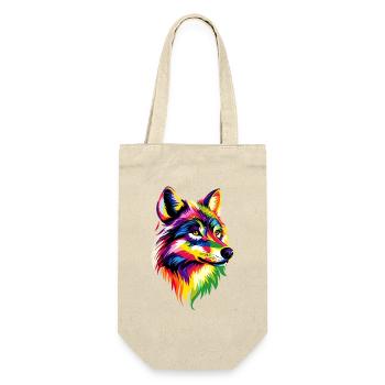 Wolf Love Wolves Wolf Pack Wolfhound Wild Wolf - Gift Bag for Bottles - nature - Front