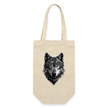 Wolf Love Wolves Wolf Pack Wolfhound Wild Wolf - Gift Bag for Bottles - nature - Front