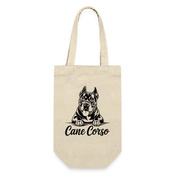 Cane Corso Dog Lover Design for Animal Lovers - Gift Bag for Bottles - nature - Front
