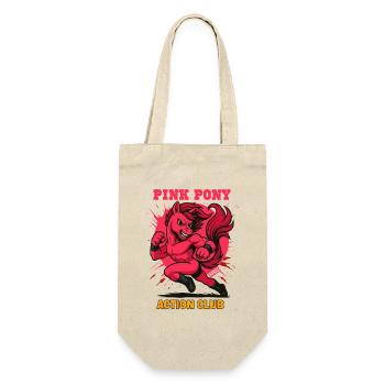 Pinky Pony Action Club - Sac à bouteille - nature - Devant