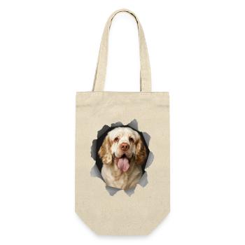 Clumber Spaniel - Gift Bag for Bottles - nature - Front