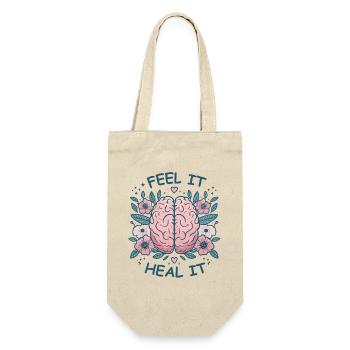 Mindset Motivation Healing Mindfulness Relaxation - Gift Bag for Bottles - nature - Front