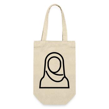 Muslim woman - Gift Bag for Bottles - nature - Front