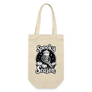 Spooky Season - Halloween Coffee Skeleton - Gift Bag for Bottles - nature - Front