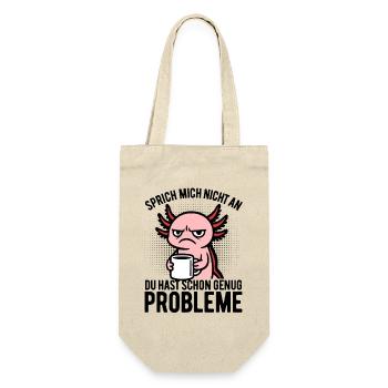 Don’t Talk to Me - Café Axolotl - Sac à bouteille - nature - Devant