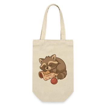 Raton laveur de Noël endormi - Sac à bouteille - nature - Devant