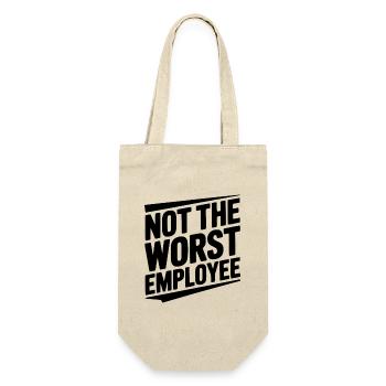 Not The Worst Employee - Gift Bag for Bottles - nature - Front