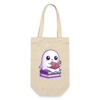 Livre de dessin animé de lecture d’Halloween - Sac à bouteille - nature - Devant