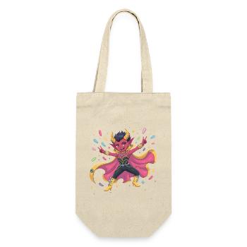 Disco Demon Diva - Gift Bag for Bottles - nature - Front