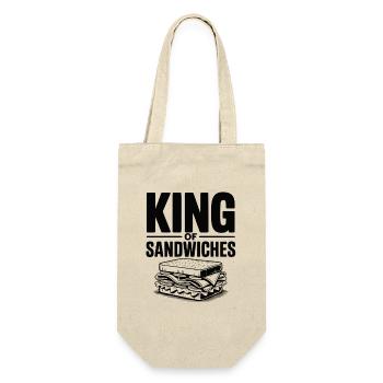King of Sandwiches - Gift Bag for Bottles - nature - Front