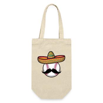 Drôle de baseball, sombrero - Sac à bouteille - nature - Devant