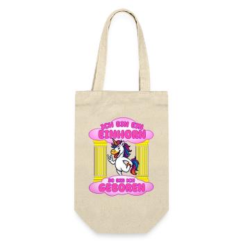 Je suis une naissance de licorne - Sac à bouteille - nature - Devant