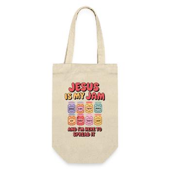 Jesus is my thing and I spread it - Gift Bag for Bottles - nature - Front