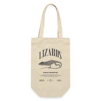Cuban Knight Anole Reptile Keeper Lizard - Gift Bag for Bottles - nature - Front
