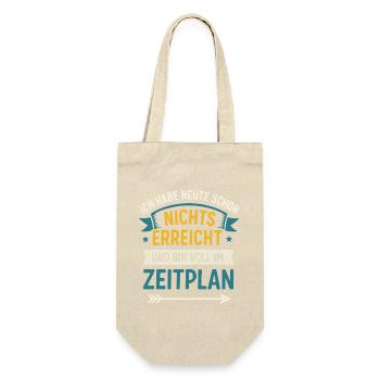 I haven't achieved anything today Schedule - Gift Bag for Bottles - nature - Front