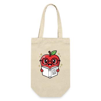 Fruit Cartoon Learning and Reading - Geschenkbeutel für Flaschen - Natur - Vorne