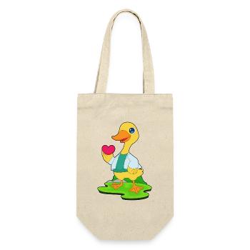 Cœur de Canard - Sac à bouteille - nature - Devant
