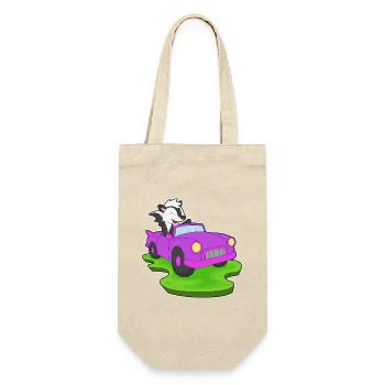 Sloth Car - Gift Bag for Bottles - nature - Front