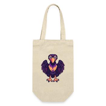 Harpy Bird Halloween Comic Funny - Gift Bag for Bottles - nature - Front