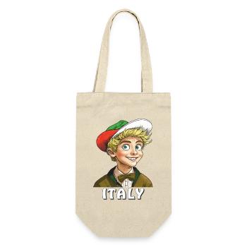 BOY ITALY ITALY - Gift Bag for Bottles - nature - Front