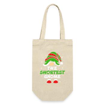 Gnom - Geschenkbeutel für Flaschen - Natur - Vorne