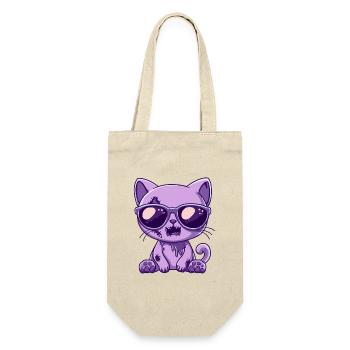 Cat Halloween - Gift Bag for Bottles - nature - Front