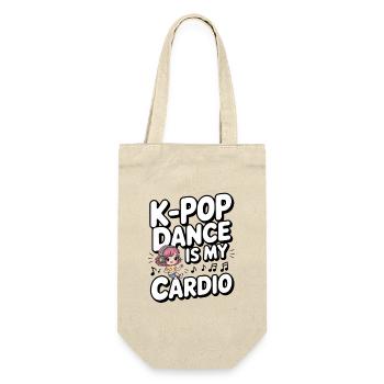 K-Pop Dance Funny Korea - Gift Bag for Bottles - nature - Front