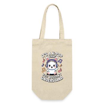 K-Pop Thing Funny Korea Music Anime - Gift Bag for Bottles - nature - Front