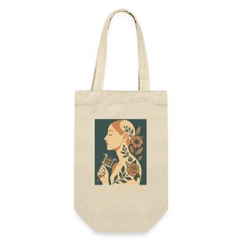 Tattoo Skin Story Story - Gift Bag for Bottles - nature - Front