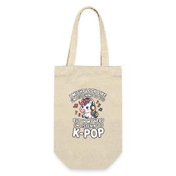 K-Pop Drôle Corée Musique Anime - Sac à bouteille - nature - Devant